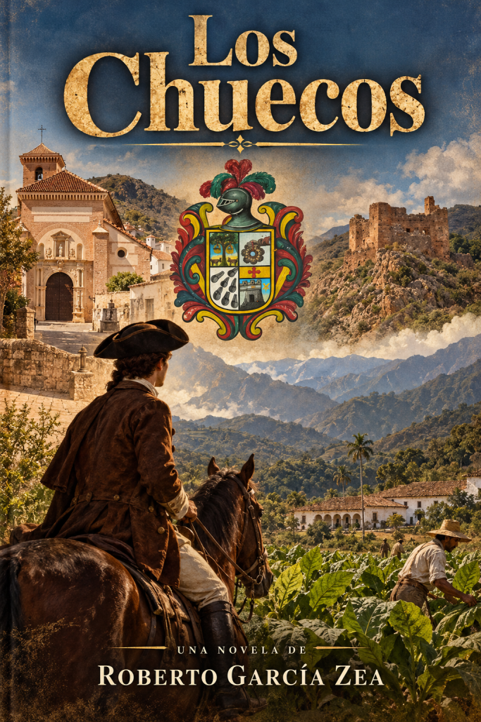Portada de la próxima novela Los Chuecos, de Roberto García Zea